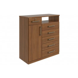 Cômoda Da Vinci 06 Gavetas 01 Porta