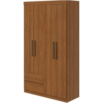 Guarda Roupa Zeus 04 Portas Rovere Naturale