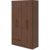 Guarda-Roupa Zeus 04 Portas Imbuia Naturale