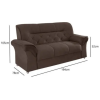 Conjunto Sofá 2 e 3 Lugares Caeté 