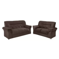 Conjunto Sofá 2 e 3 Lugares Caeté 
