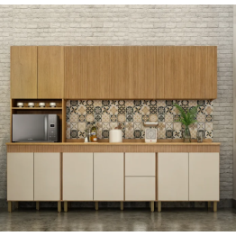 Armário de Cozinha Dakota Ripado