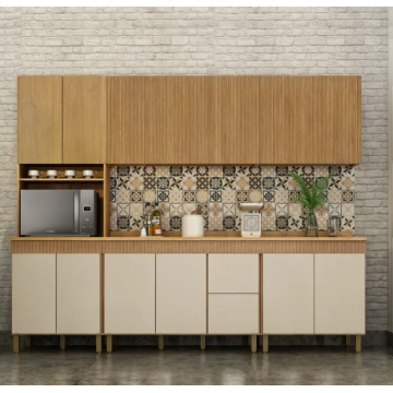 Armário de Cozinha Dakota Ripado